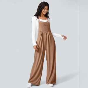 Women's Brown Overalls